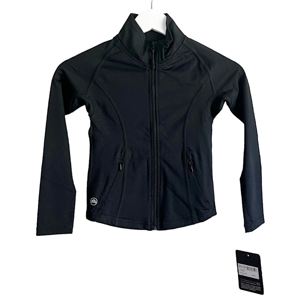 NWT Stormtech‎ Youth Boy's Flex Textured Jacket in Black Size Small
